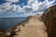 Hiking trail on Isla del Sol