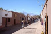 Main street in San Pedro de Atacama