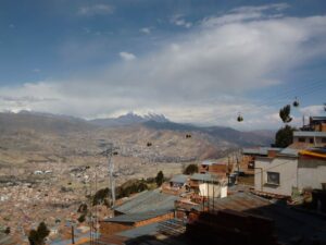 La Paz altitude sickness in Bolivia