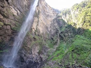 Gocta waterval in Chachapoyas Peru