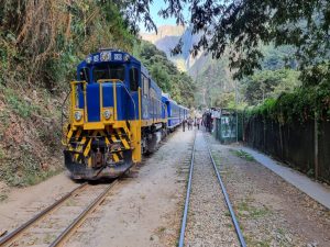 Peru Rail trein naar Machu Picchu